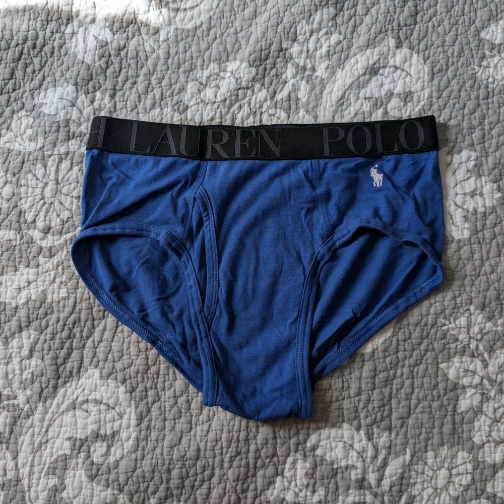 Polo by Ralph Lauren Men's Blue Briefs